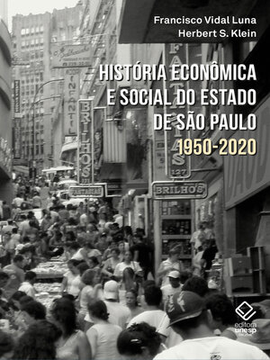 cover image of História econômica e social do estado de São Paulo--1950-2020